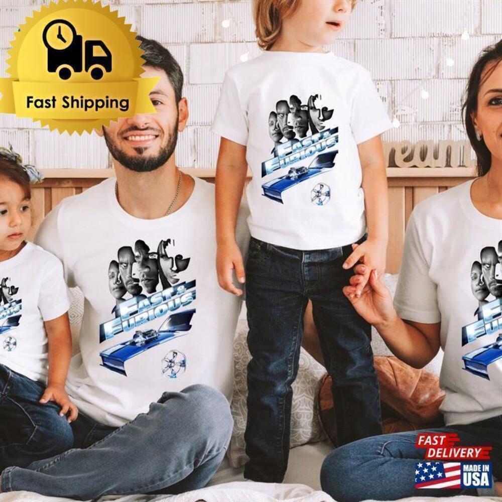 Fast And Furious Family Action Movie Fan T-Shirt